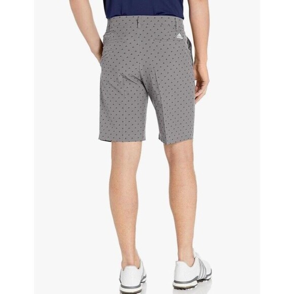 Adidas Men's ULTIMATE 365 Adidas Badge of Sport Print Logo Golf Shorts 38 - Picture 2 of 14